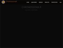 Tablet Screenshot of chromossomar.com